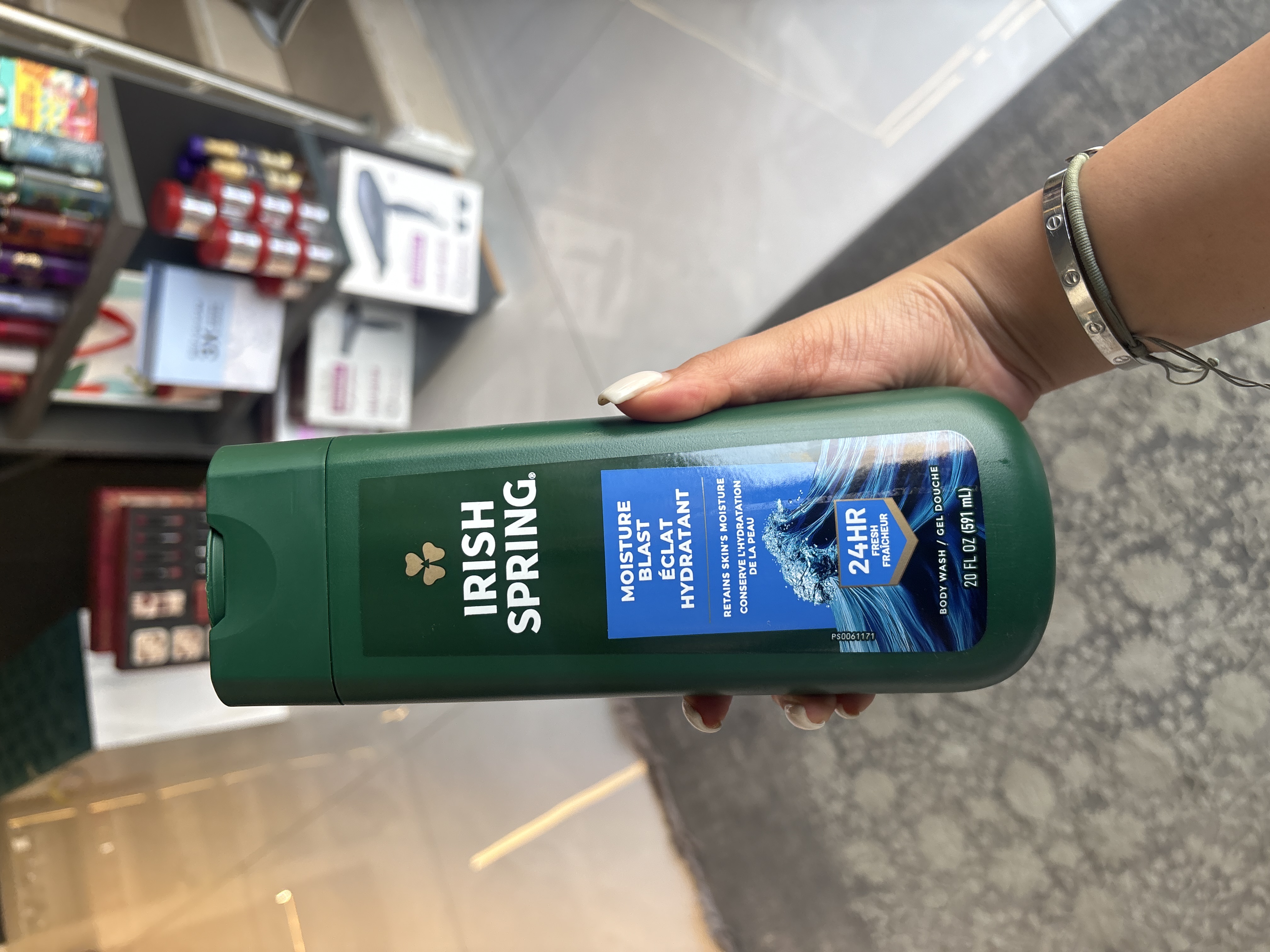 ژل شستشو بدن و صورت ایرش اسپرینگ مدل Moisture Blast حجم 591 میلی‌لیتر