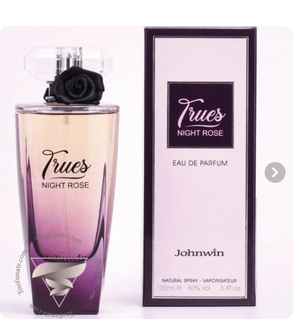 عطر ادوپرفیوم زنانه جانوین مدل لانکوم ترزور میدنایت رز حجم ۱۰۰ میل