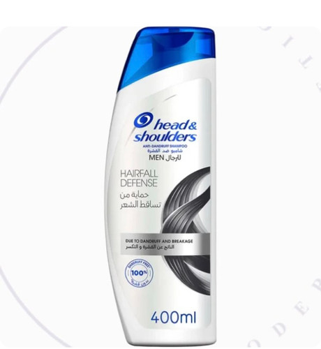 شامپو ضد شوره و ضد ریزش مردانه مدل Hairfall Defense حجم 400 میل