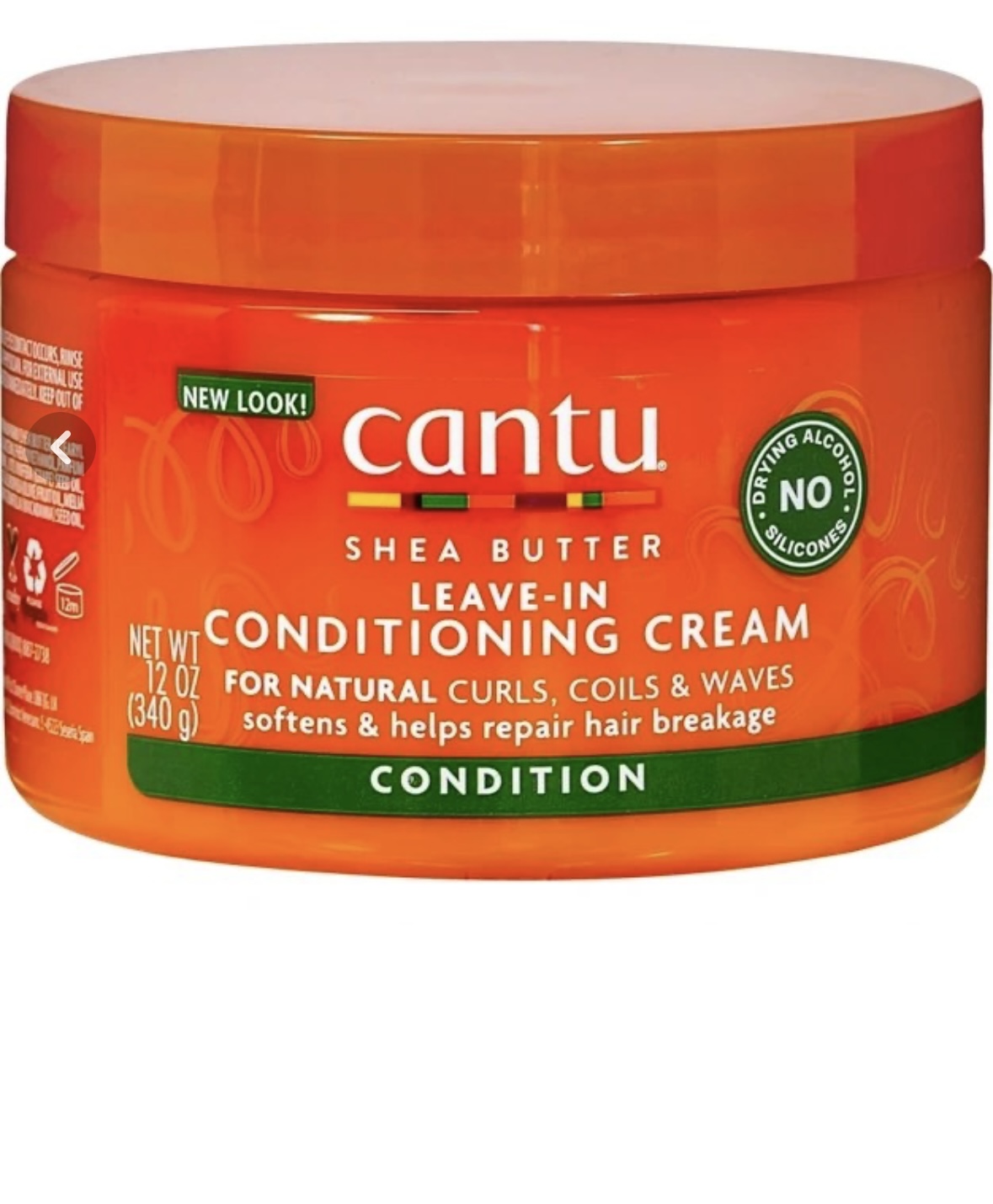 کرم نرم کننده بعد از حمام موی فر آسیب دیده کانتو Cantu conditioning hair cream