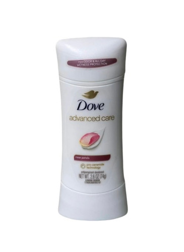 مام صابونی داو مدل Advanced Care رایحه گلبرگ رز حجم ۷۴ میلیلیتر