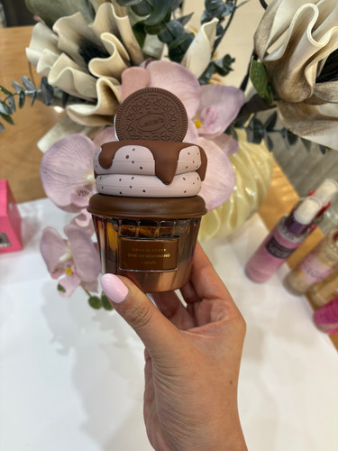 عطر ادوپرفیوم زنانه لطافه مدل کوکی کریو حجم ۷۵ میلی لیتر شیرین گرم