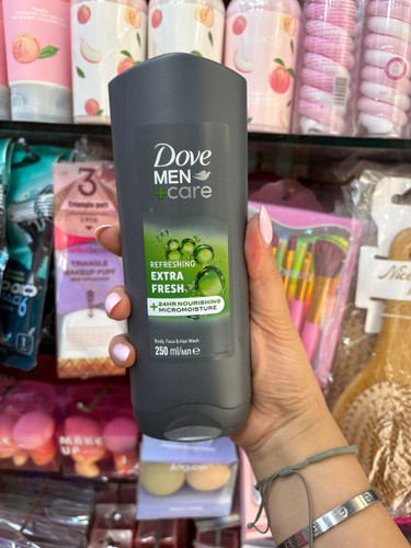شامپو بدن و صورت داو مدل Extra Fresh حجم ۲۵۰میلیلیتر