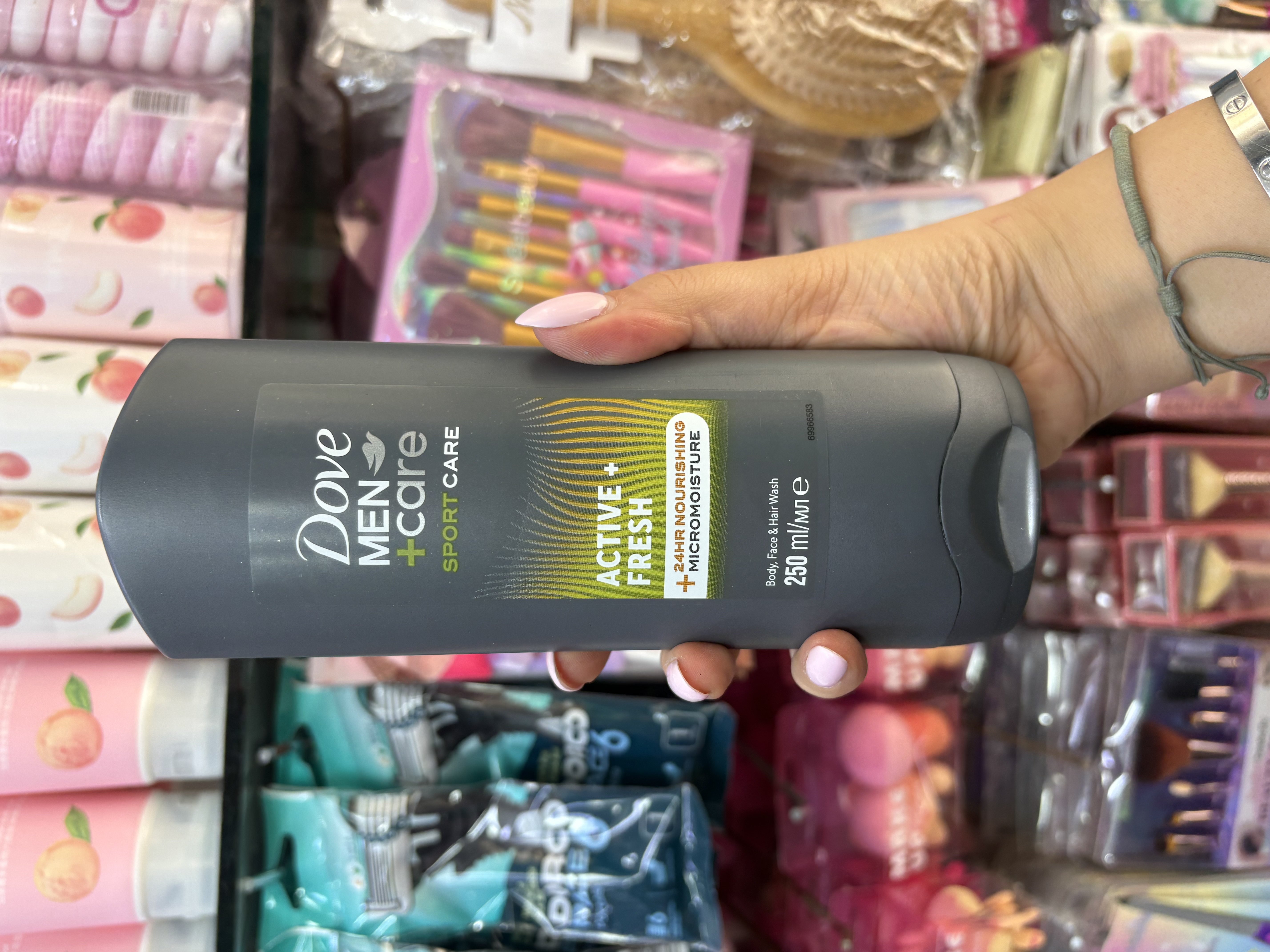 شامپو و ژل شستشوی بدن داو سری Sport Care مدل Active+ Fresh حجم ۲۵۰میلی لیتر