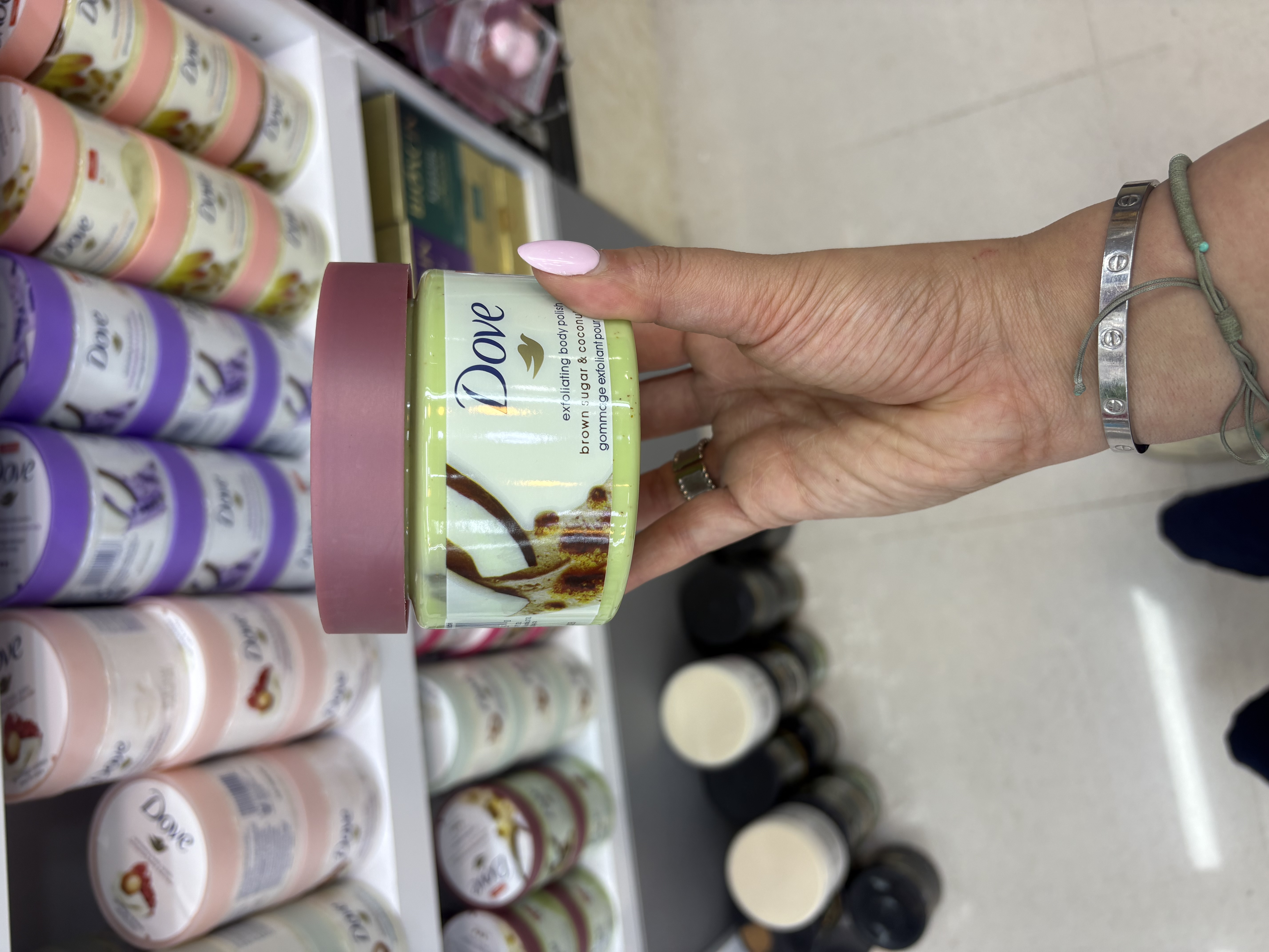 اسکراب بدن داو DOVE EXFOLIATING BODY POLISH حجم298g اصل