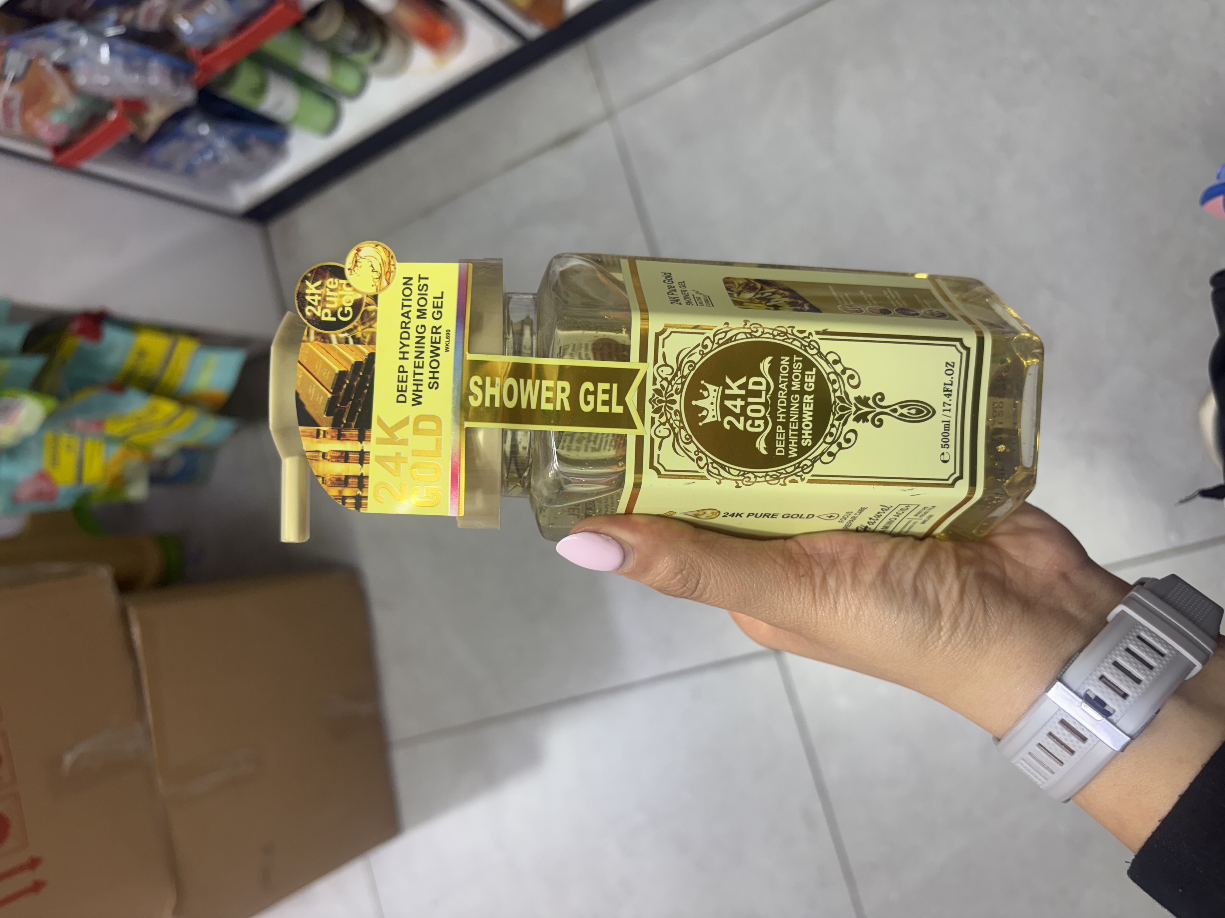 خرید ژل شستشوی بدن 24K Gold Shower Gel | شوینده بدن آبرسان و خوشبو کننده پوست 24K