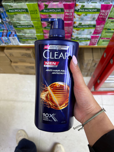 شامپو (کلییر) ضدشوره و ضدریزش پمپی 650 میل اCLEAR ANTU HAIRFALL