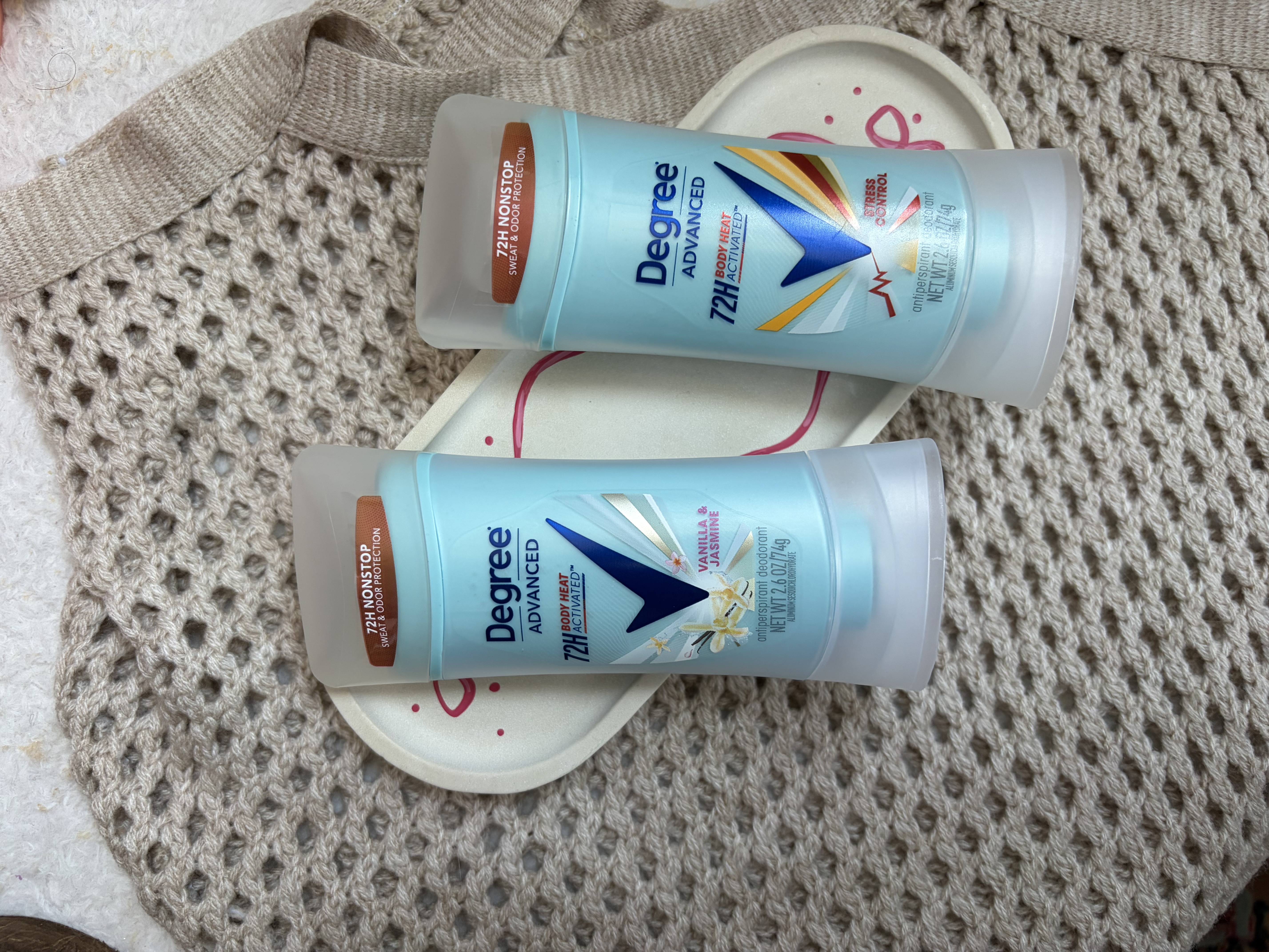 ستیک ضد تعریق و دئودورانت زنانه دگری ادونس 74گرم Degree Advanced 72H body heat activated Vanilla & Jasmine
