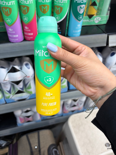 اسپری زنانه ضد تعریق پودری میچام Mitchum Women Spray - Pure Fresh (200ml)