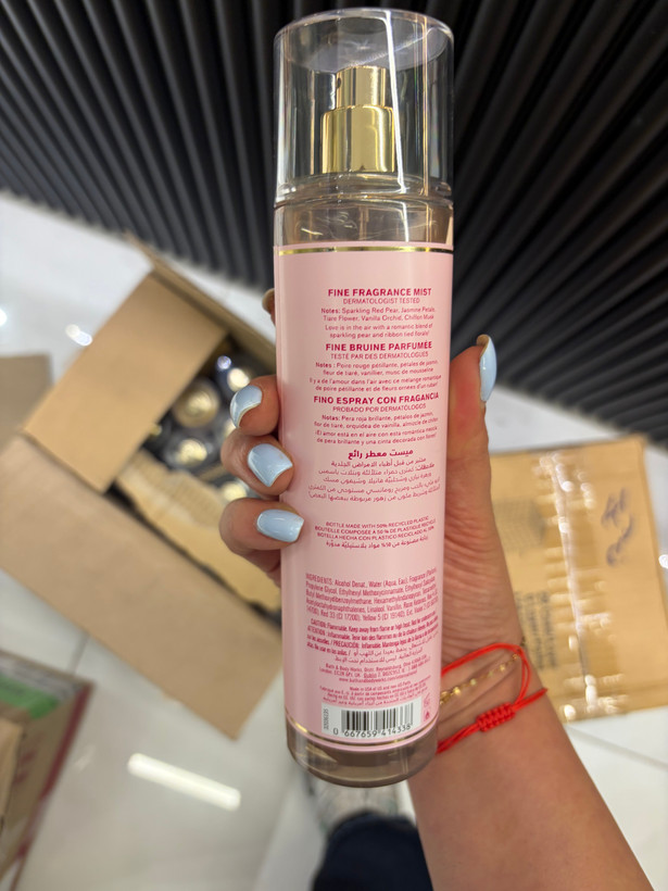 بادی میست بث اند بادی ورکس pink chiffon حجم۲۳۶میل