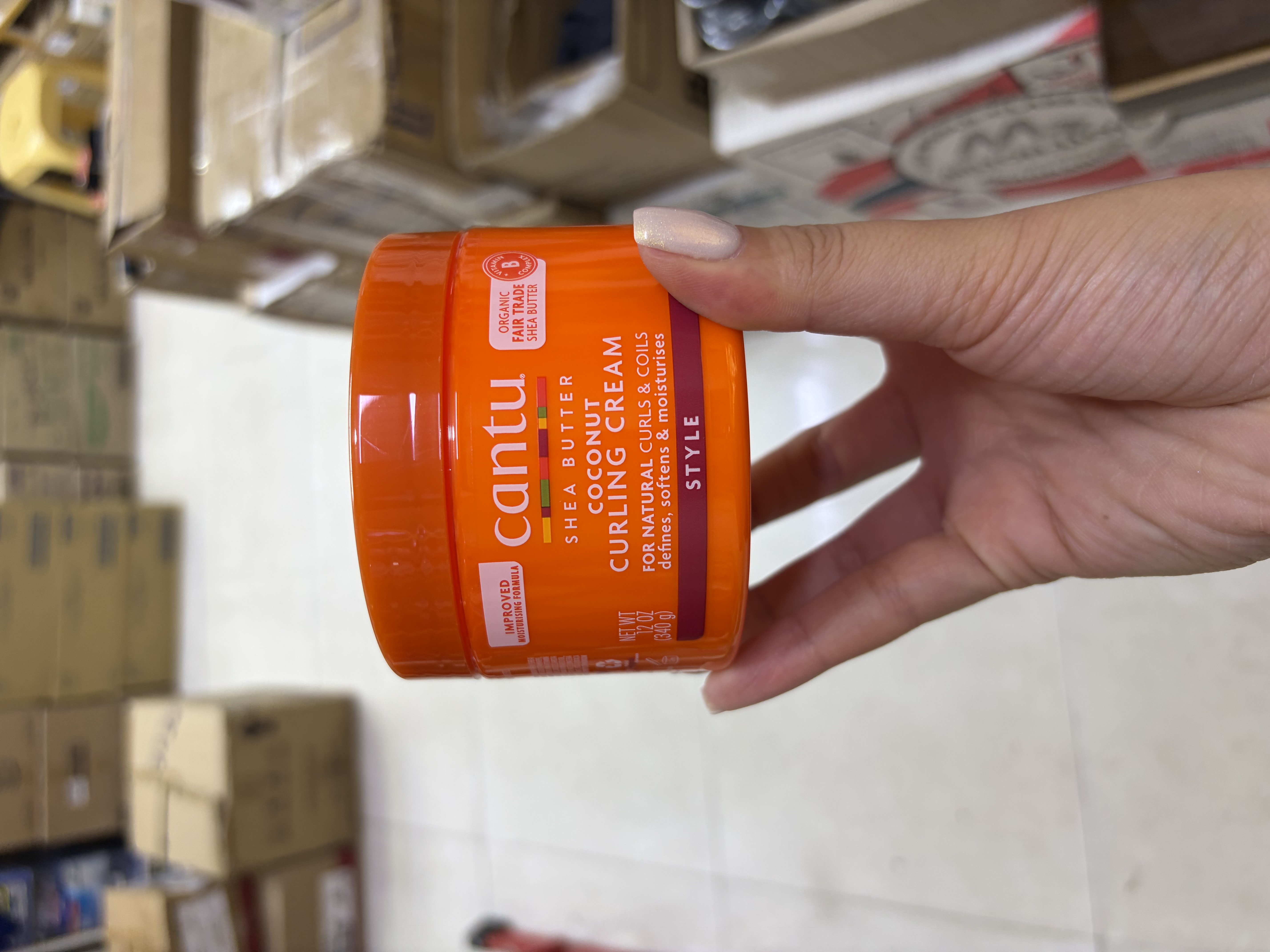 کرم مو حالت‌دهنده مخصوص مو فر کنتو – Cantu Curly Hair Styling Cream