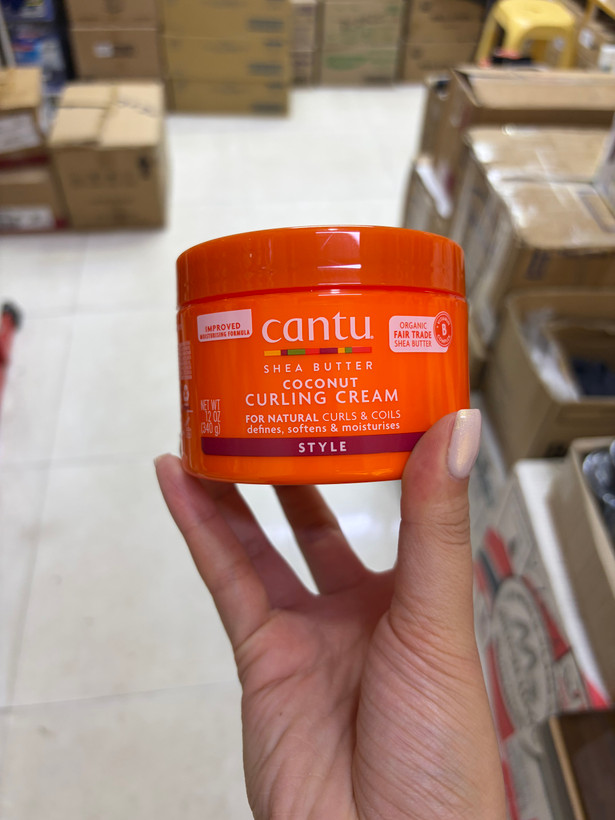 کرم مو حالتدهنده مخصوص مو فر کنتو – Cantu Curly Hair Styling Cream