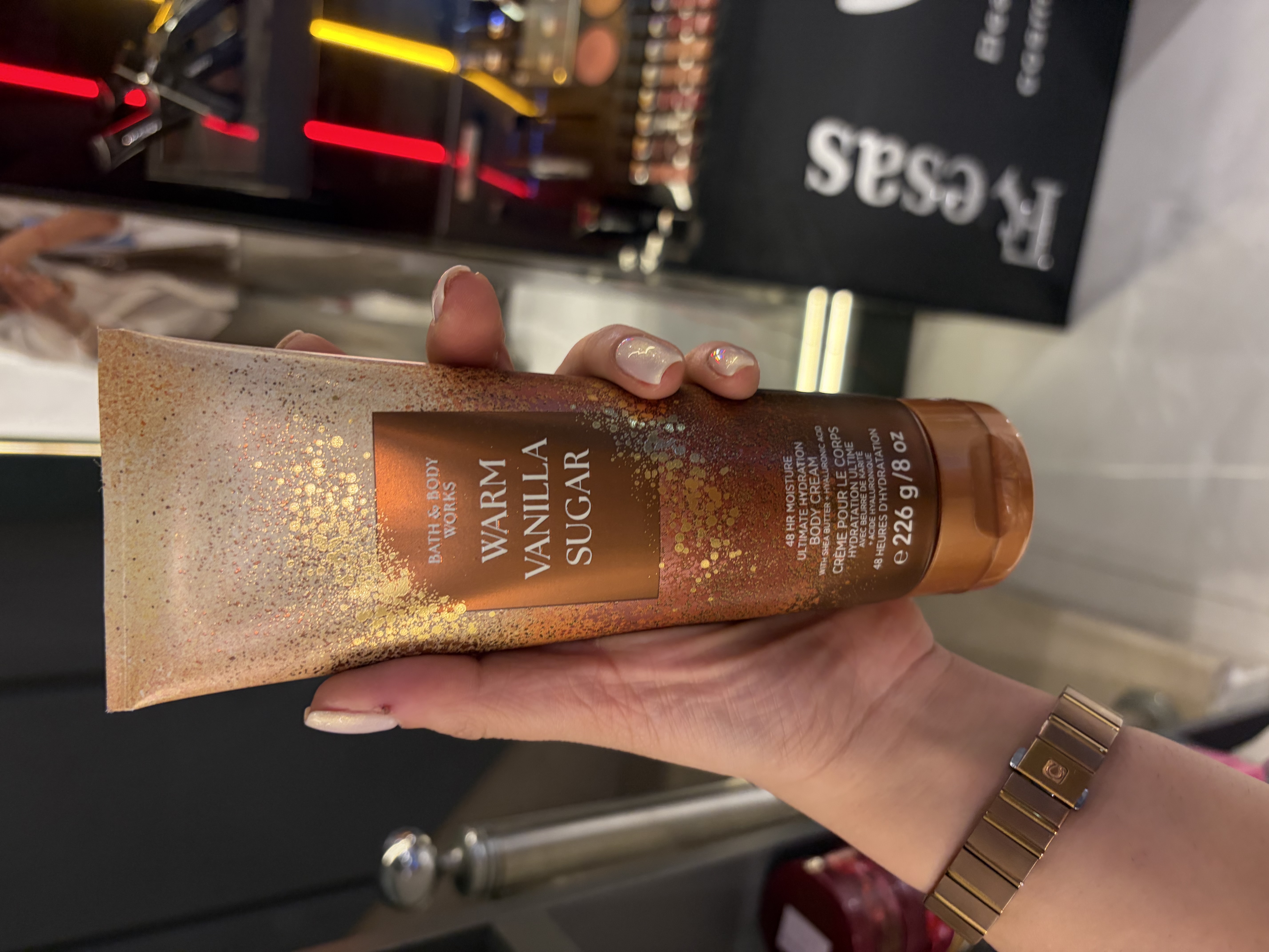 کرم بدن بث اند بادی Warm Vanilla Sugar حجم ۲۲۶میل