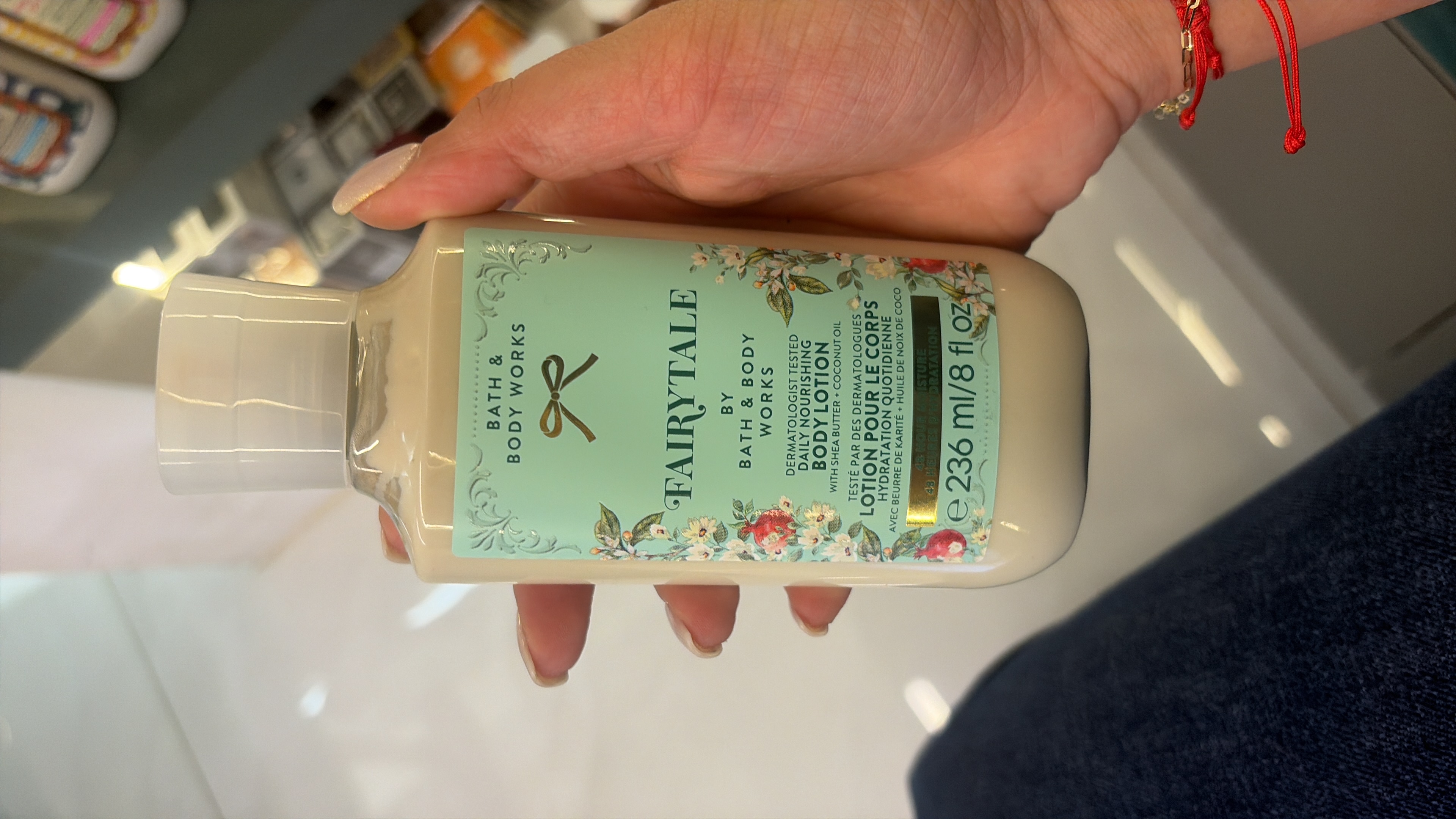 لوسیون بدن بث اند بادی ورکس fairytale Fairytale body lotion