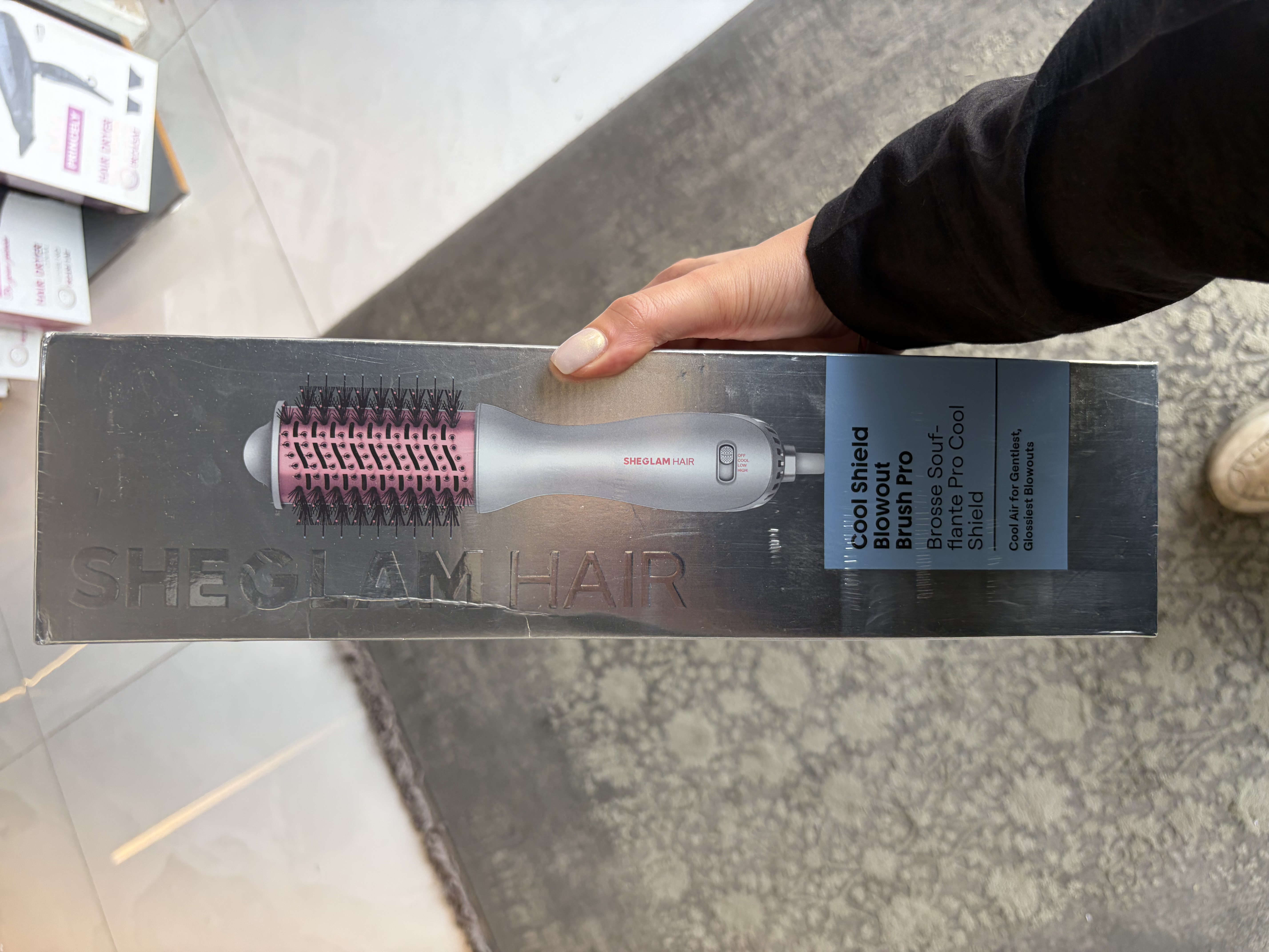 سشوار برس دار شیگلم SHEGLAM مدل SGH-CSBBP-01