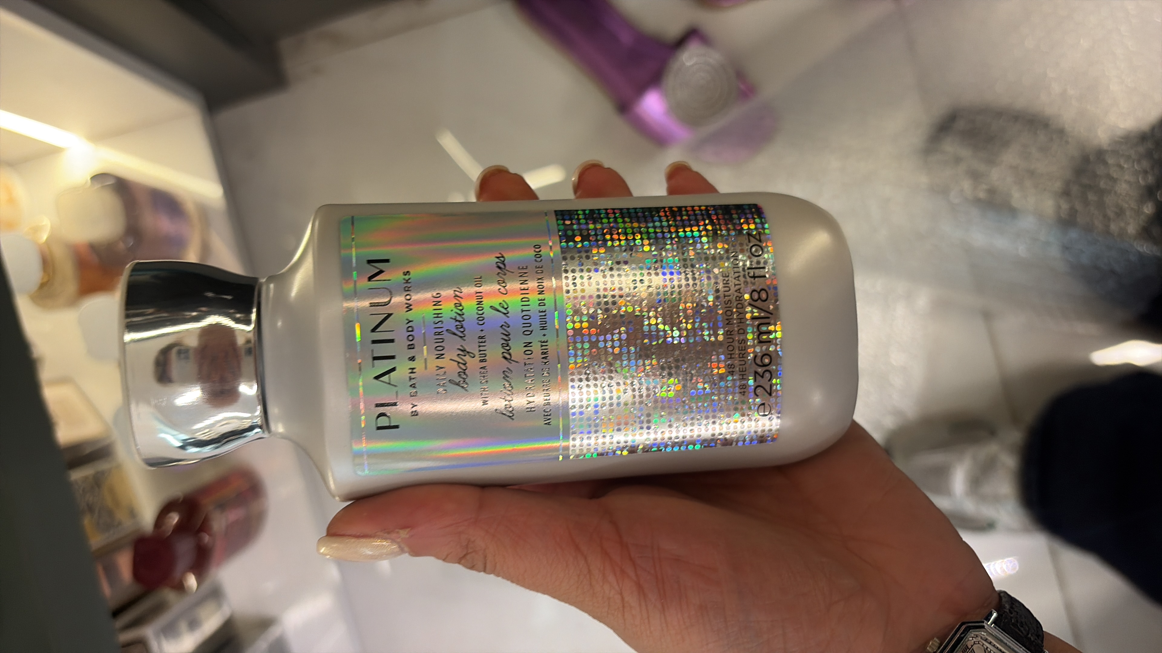 لوسیون بدن PLATINUM بث اند بادی ورکز - BATH & BODY WORKSحجم۲۳۶میل