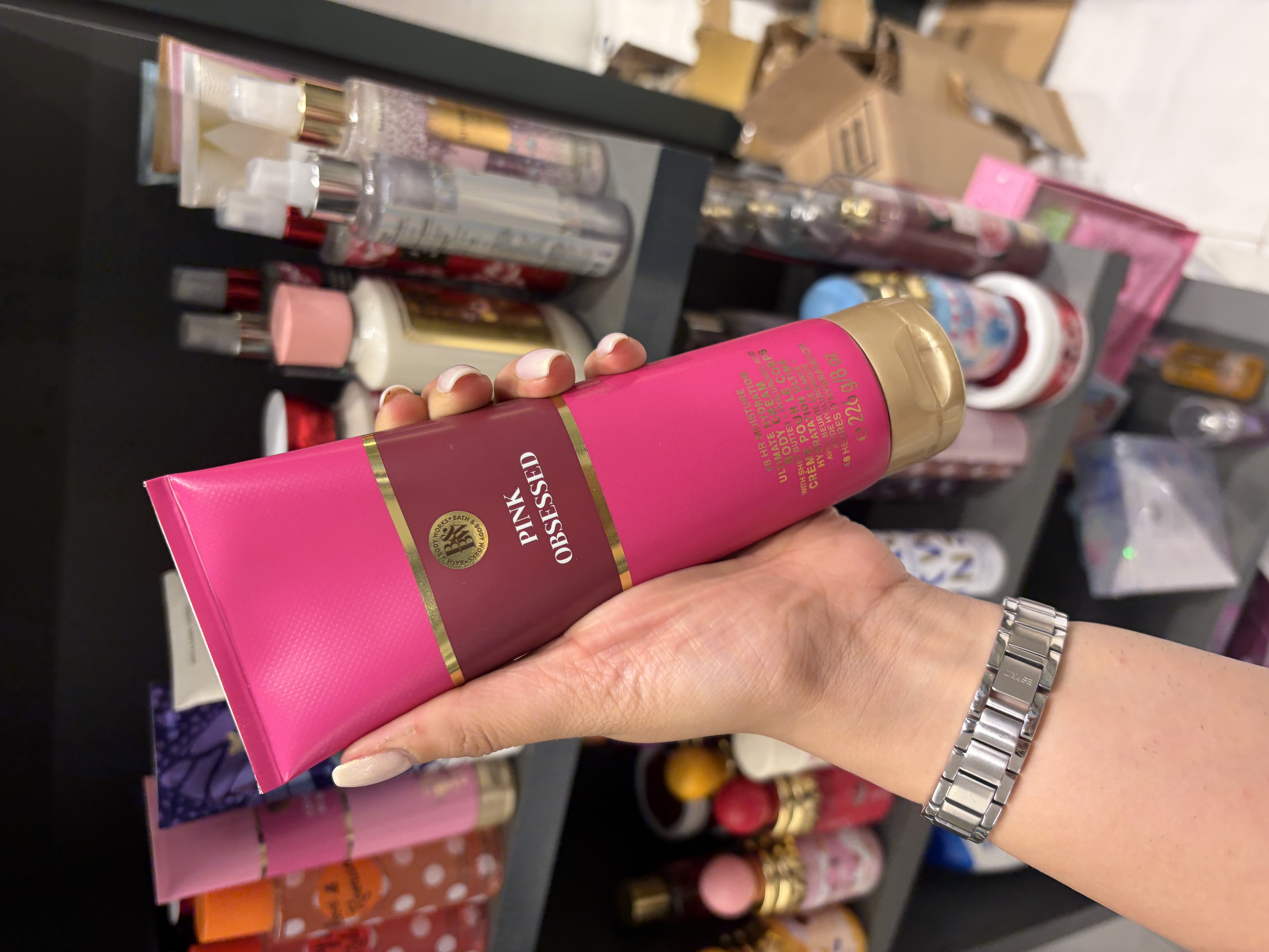 کرم بدن بث اند بادی Pink Obsessedحجم ۲۲۶میل