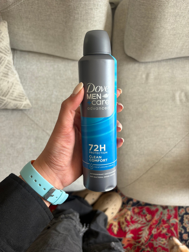اسپری ضدتعریق مردانه داو منکر مدل Clean Comfort با محافظت 72 ساعته