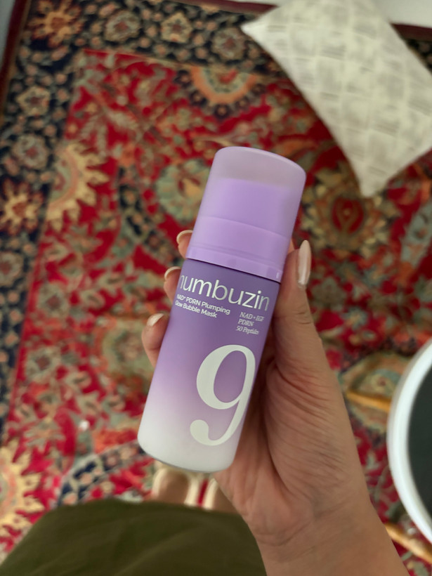 ماسک حبابی شفاف کنند، ضد چروک و جوانساز شماره 9 نامبوزین Numbuzin 9 Glow Bubble Mask