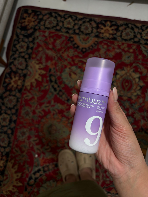 ماسک حبابی شفاف کنند، ضد چروک و جوانساز شماره 9 نامبوزین Numbuzin 9 Glow Bubble Mask